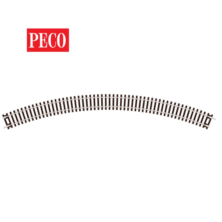 Double Curve, 3rd Radius - HO/OO- PECO - ST 231 - Trackage