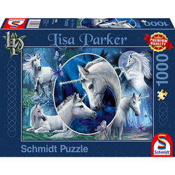Lisa Parker: Mythical Unicorns 1000 Piece Jigsaw Puzzle