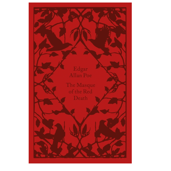 The Masque of the Red Death a hardback book by Edgar Allan Poe.