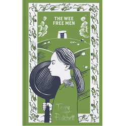 The Wee Free Men a hardback Discworld novel by Terry Pratchett. 