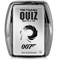 James Bond 007 Top Trumps Quiz Game