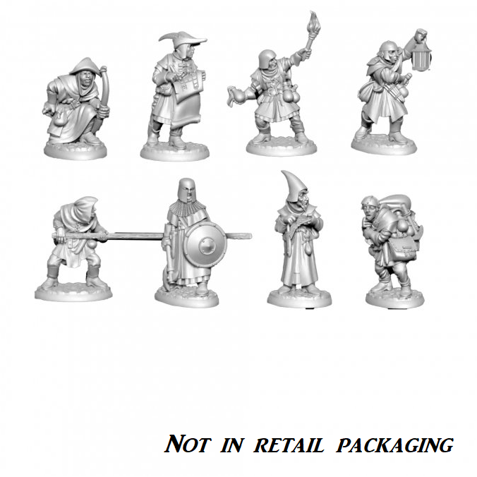 Reaper Miniatures 19519 Henchmen - Bones Black