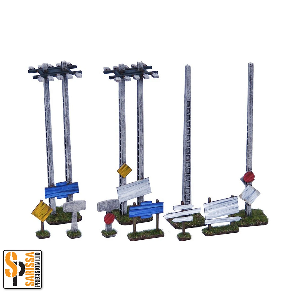 Road Signs & Telegraph Poles- Sarissa - N026