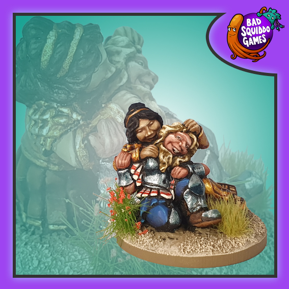 Bad Squiddo games. Noogie Amazon & Dwarf Roughhousing in a playfight way