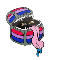 Bisexual Mimic Enamel Pride Pin Badge