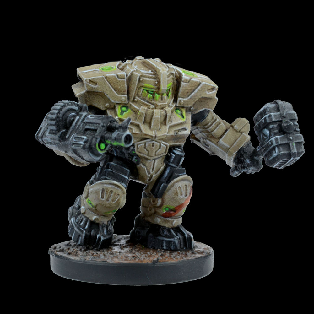 Deadzone Forge Father Hold Warriors Starter - MGDZF103 by mantic games. Sci Fi miniatures