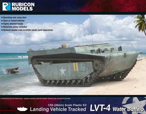 LVT-4 Water Buffalo - United States (Rubicon) :www.mightylancergames.co.uk