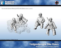 Feldgendarmerie Bike Riders (Rubicon Models 284011) :www.mightylancergames.co.uk