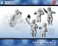 Soviet Tank Crew (Rubicon 284015) :www.mightylancergames.co.uk