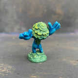 Fungoid from the Reaper Bones Black range pre painted by Mrs MLG. This characterful little fungus is painted in blues, yellows and greens.