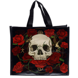 Skull & Roses Shopping Bag 