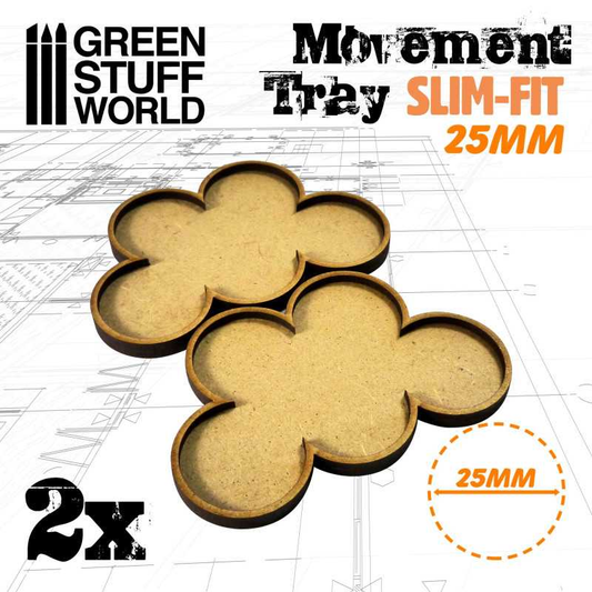 25mm Slim Fit Skirmish Movement ...