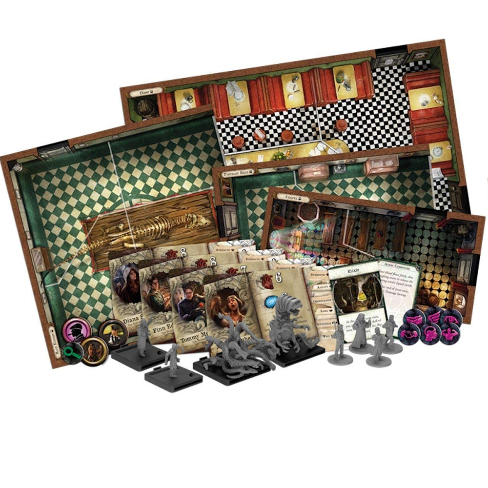 Mansions of Madness Streets of Arkham game content