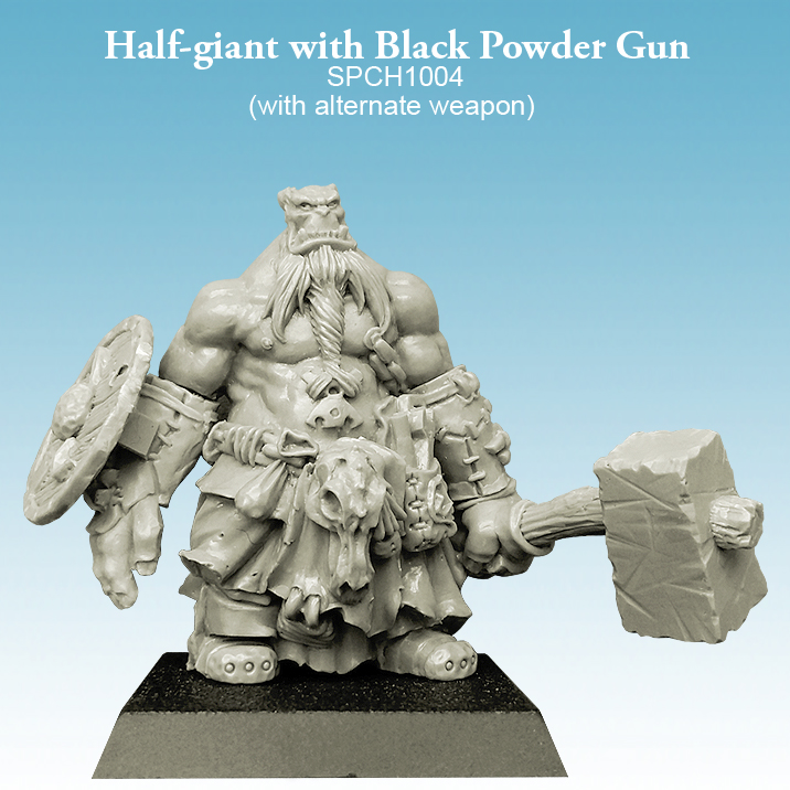 Half-giant with Black Powder Gun - SpellCrow - SPCH1004