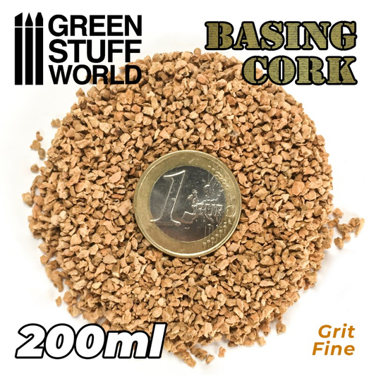 Grit Fine Basing Cork 200ml tub...