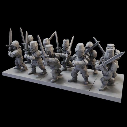 Halfling Stalwarts Battlegroup -...