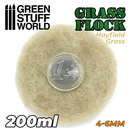 Hayfield Grass 4-6mm Flock -200m...