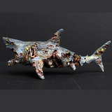 Hand painted zombie shark from the Reaper Miniatures range. Mrs MLG has hand painted this undead zombie shark including blood and puss effects.