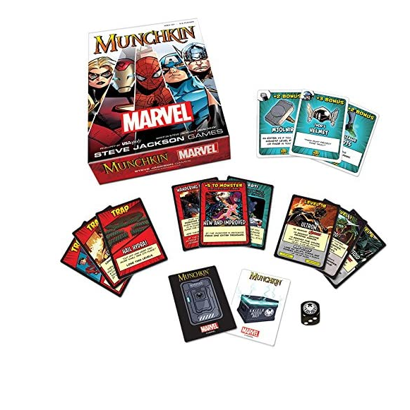 Munchkin Marvel box content
