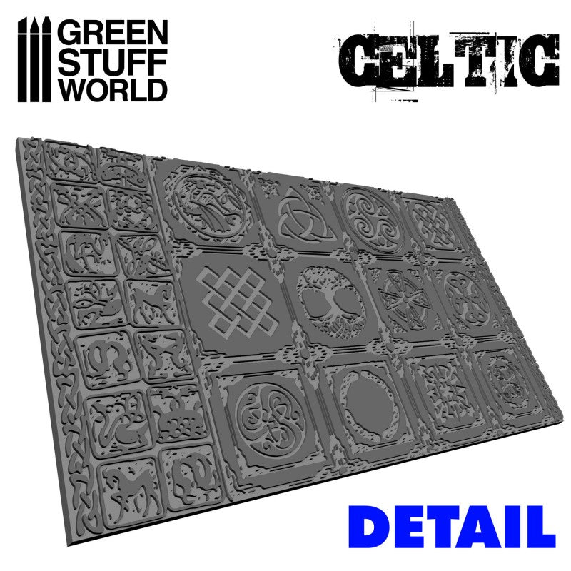 Celtic - Rolling Pin - 1223 Green Stuff World