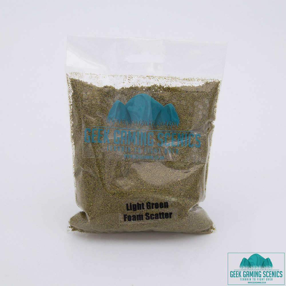 Light Green Foam Scatter - Geek Gaming Scenics