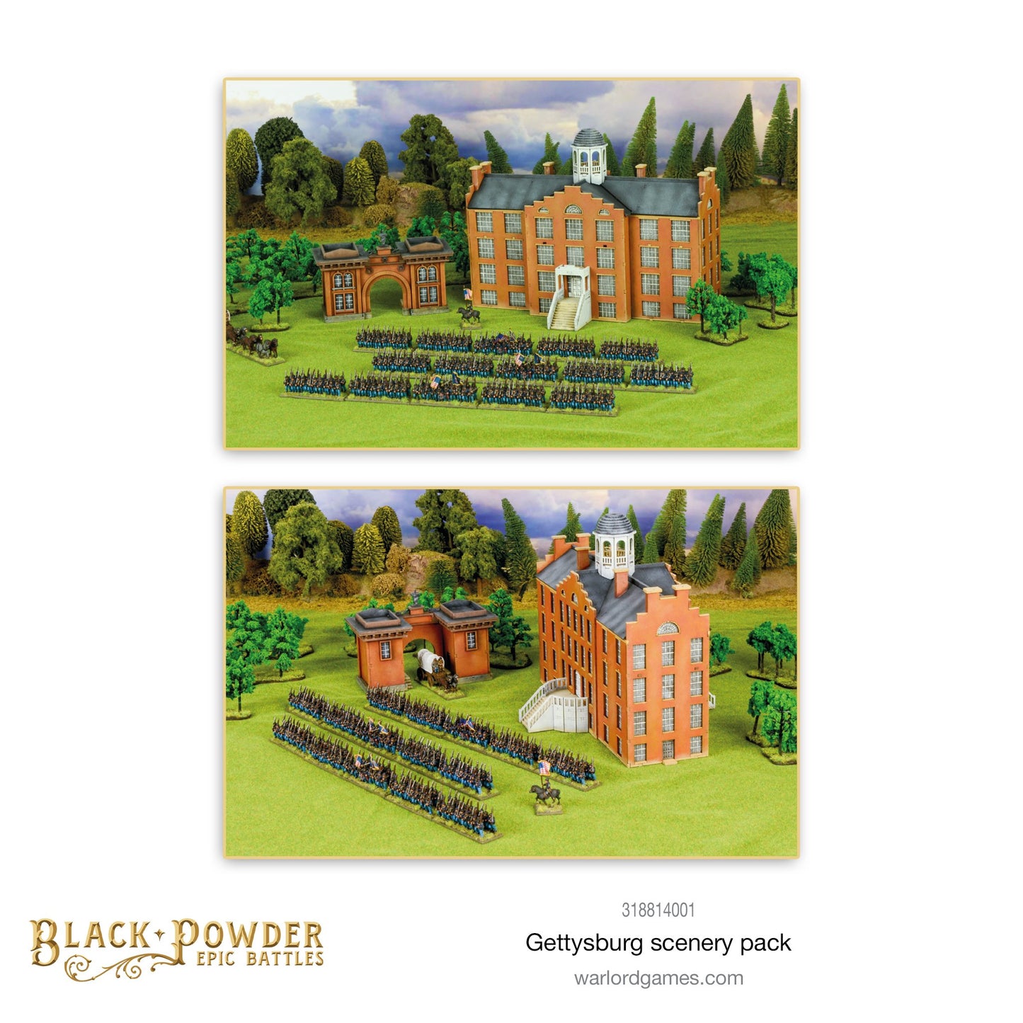 Gettysburg Scenery Pack - Epic Battles - Black Powder