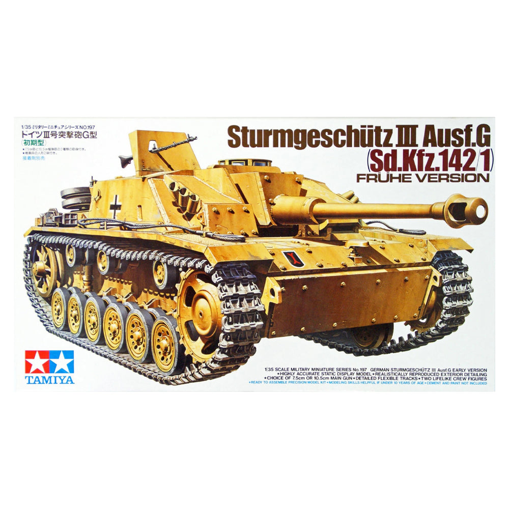 Sturmgeschütz III Ausf.G Frühe Version - Tamiya 1/35 Scale Tank