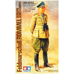 Tamiya 1/16 German Africa Corps Fieldmarschall Rommel Figure Kit