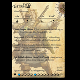 Moonstone Brunhilde The Giant stat card 
