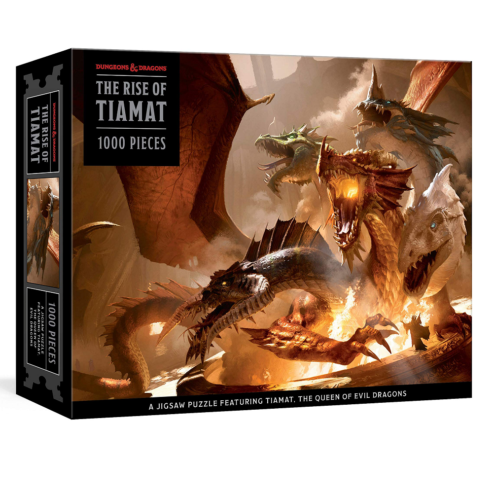 Rise of Tiamat Jigsaw Puzzle D&D 1000 Piece