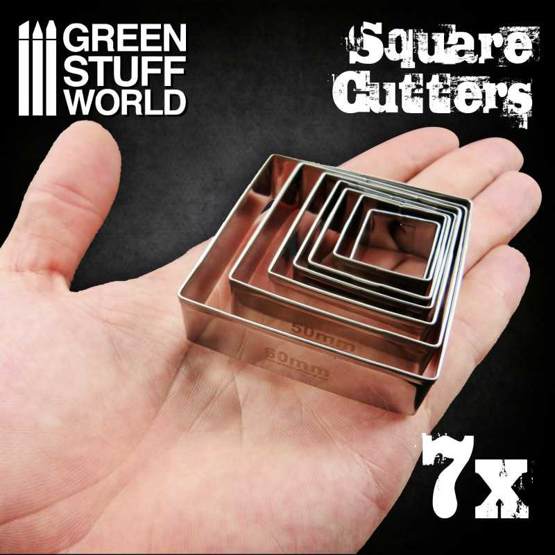 Square Cutters by Green Stuff World.