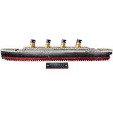 Titanic 440pc Wrebbit 3D Puzzle lets you use the 440 foam backed puzzle pieces to create the famous passenger liner in all her glory making a great display piece.