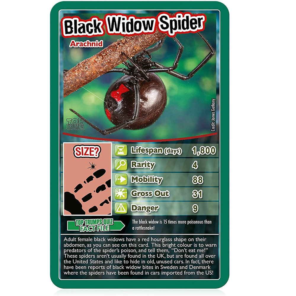 Bugs Top Trumps