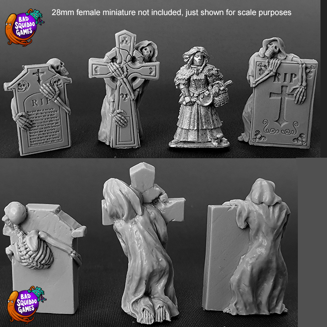Haunted Tombstones from Bad Squiddo Games