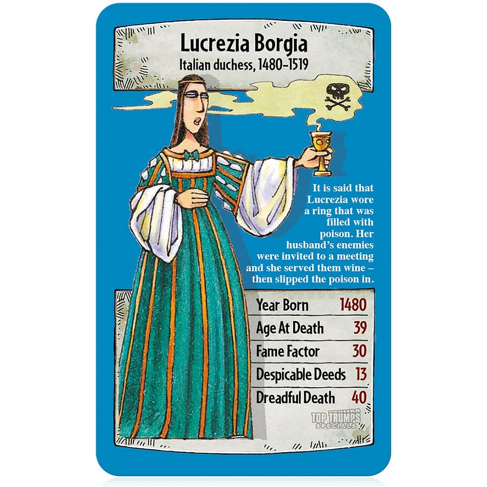 Horrible Histories Top Trumps Specials