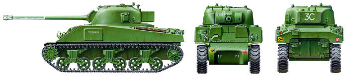 BRITISH SHERMAN IC FIREFLY - Tamiya (1/48) 32532