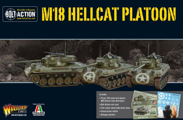 M18 Hellcat Platoon - United States (Bolt Action)