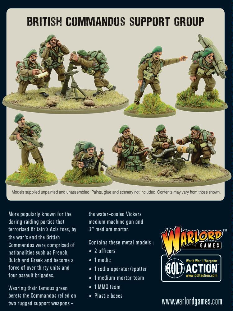 British Commandos Support Group - British (Bolt Action)