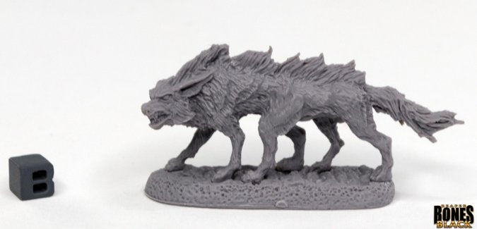 44025 - Bloodwolf (Bones Black) :www.mightylancergames.co.uk