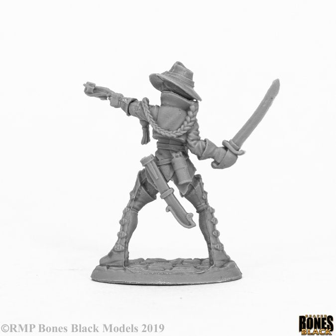 44054 Damaris, Duskwarden Reaper Bones Black - mighty lancer games