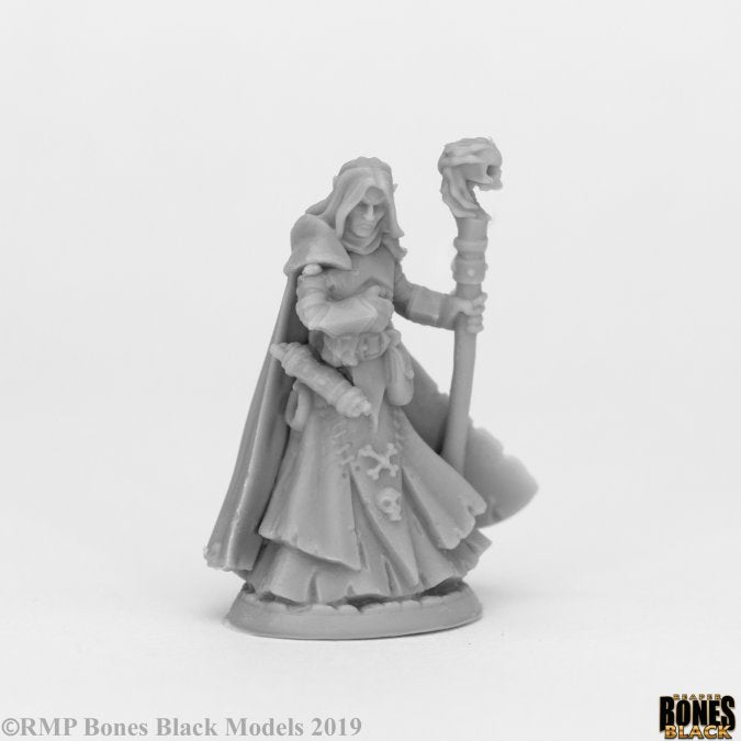 44073 DARK ELF WIZARD Reaper Bones Black