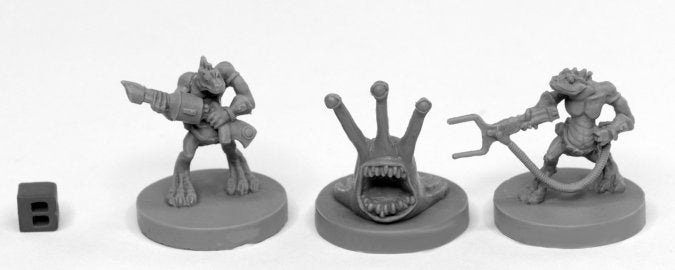 49003: SLIGGS AND SQUARG (3) (Bones Black)reaper miniatures