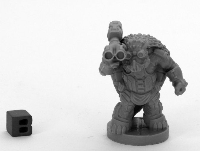 49007 - Armorback Demolitionist (Bones Black) :www.mightylancergames.co.uk