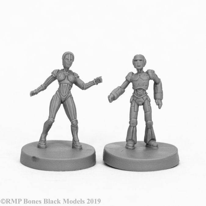 49011 - Androids x2 (Reaper Bones Black) :www.mightylancergames.co.uk