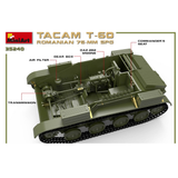 TACAM T-60 Romanian 76mm SPG MiniArt scale model kit - Engine 