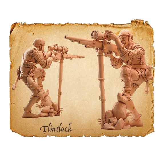 Moonstone The Barony Troupe miniature solider