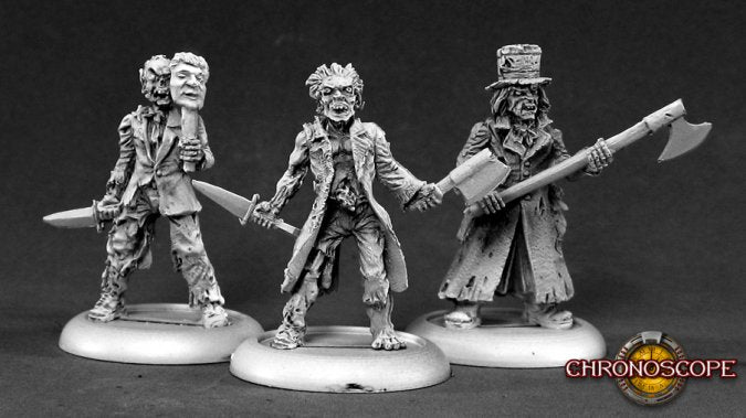 50066 Urban Zombies (3) Sculpted by Bob Olley