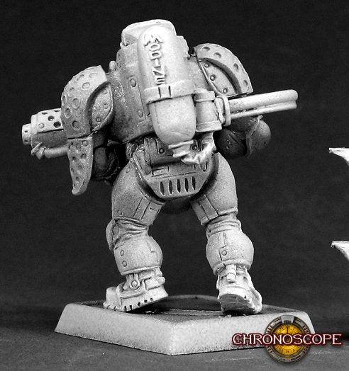 50078 Blackstar Privateer w/Flamethrower Sculpted by Todd Harris