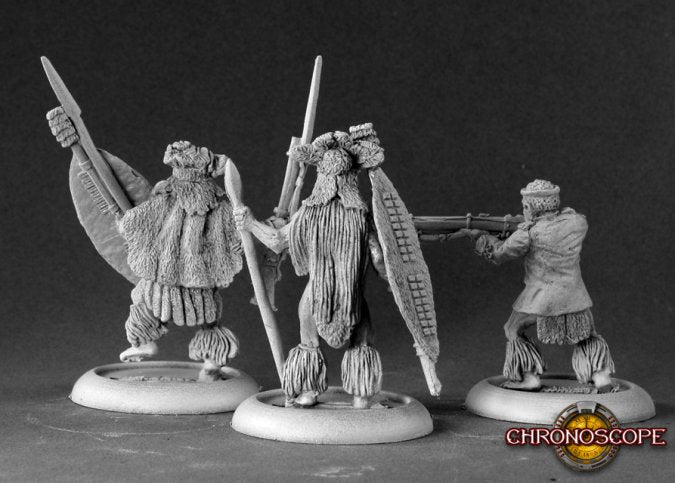 50083 Zulu Warriors (3) Sculpted by Bob Olley