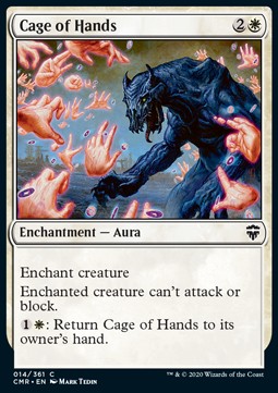 Cage of Hands Foil & Non Foil Singles UK